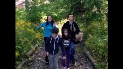 [Eh Bee] A family that dances together walks together.