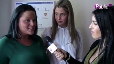 Sarah Fraisou - Exclu Vidéo - Coralie et Sarah Fraisou (Les Anges 8) sexy pour lévènement de Raphaël