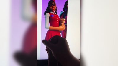 Трибьют спермы для Fortnite (Isabelle)