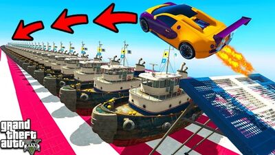 [Скорти] ВОЗМОЖНО ЛИ ПЕРЕПРЫГНУТЬ 100+ КОРАБЛЕЙ ЭКСПЕРИМЕНТ В ГТА 5 МОДЫ! ОБЗОР МОДА В GTA 5! ИГРЫ ВИДЕО MODS