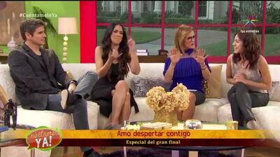 Ela Velden y Daniel Arenas hablan del final de Despertar contigo _ Cuéntamelo YA