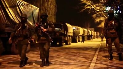 Вежливые в Крыму. Вспомним, как это было.mp4