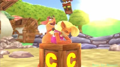 Crash Doggy Style Tawna (Crash Bandicoot)