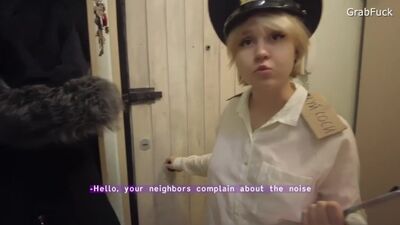 ПОЛИЦАЙКА GrabFuck [домашнее частное русское порно анал минет отсос сперма оргазм зрелая мамка милфа оргия скайп лесбиянки anal
