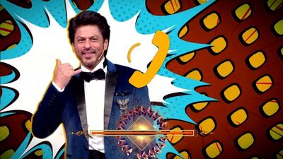 62nd Filmfare Awards - SRK and Kapil Phone Call - Promo