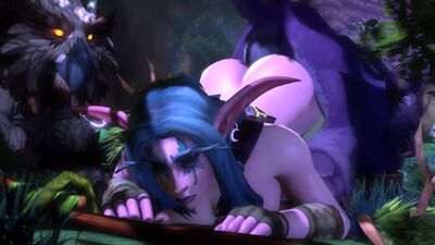 2648442 - Source_Filmmaker World_of_Warcraft ambrosine92 animated night_elf webm