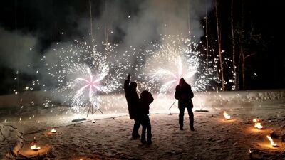 Пиротехническое шоу огненное шоу Сюрприз Подарок на день рождения Шоу проект Самум г Нижневартовск Мегион Сургут