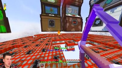 [ВЛАДУС МАРМЕЛАДУС] ВЛАДУС ПРОТИВ ЧЕЛОВЕК ЭНДЕРМЕН В МАЙНКРАФТ ! ТРОЛЛИНГ В МИНИ ИГРЫ В МАЙНКРАФТ ПЕ НУБ против ПРО