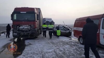 Трасса 30.11.2019 ЧП Красноярск