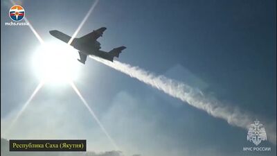 МЧС России тушит природные пожары: Якутия, Карелия, Пермский край