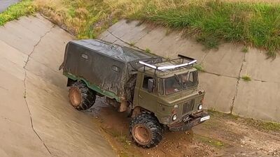 Запорожец УНИВЕРСАЛ уделал на бездорожье ГАЗ-66 ч.2