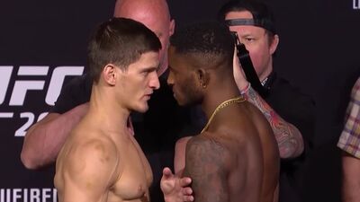 Мовсар Евлоев vs Хаким Даводу - Битва взглядов перед UFC 263