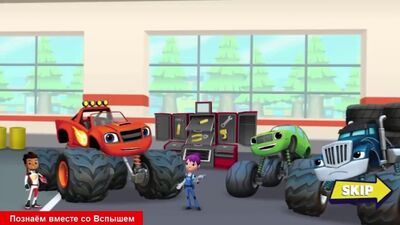 Красная машинка Вспыш пожарник и гонка за инструментами (мультик-игра 2016)