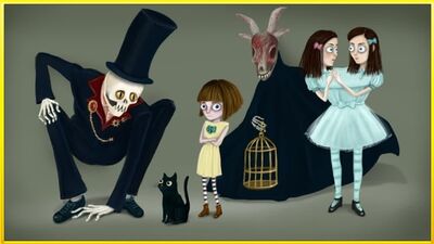 [РОМАН ФЛОКИ] ТАЙНА МАМЫ И ТЁТИ ФРЕН БОУ в Fran Bow пасхалки и секреты