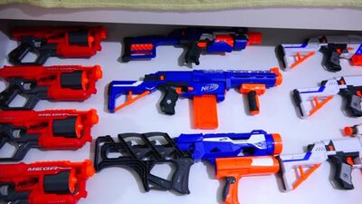 NERF WAR FOR SURVIVAL! Нерф Война за Выживание
