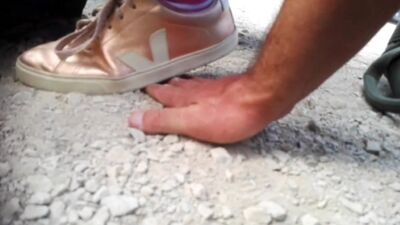 Trampling candid unknown crushing