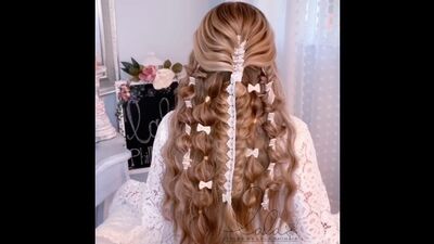 Прическа для сказочной фотосессии